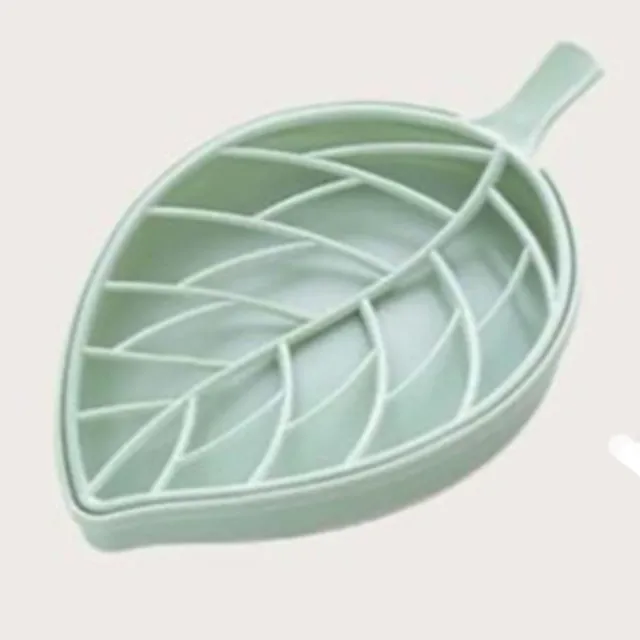 Support à savon en plastique simple avec double fond et drainage