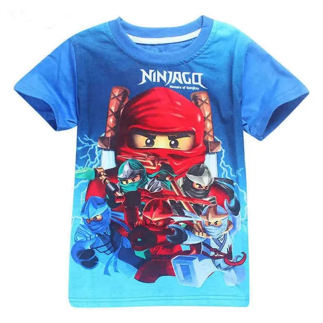 Tricou pentru copii Ninjago cu mâneci scurte