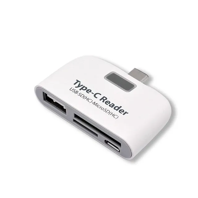 USB-C Memory Card Reader Camellia