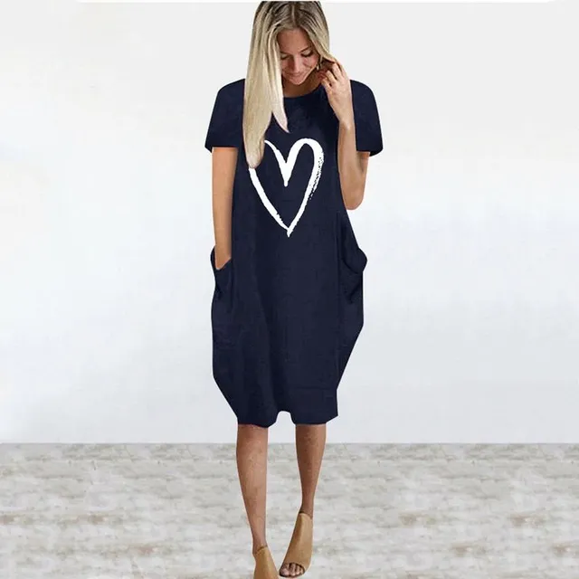 Stylish summer dress with pockets- more colours