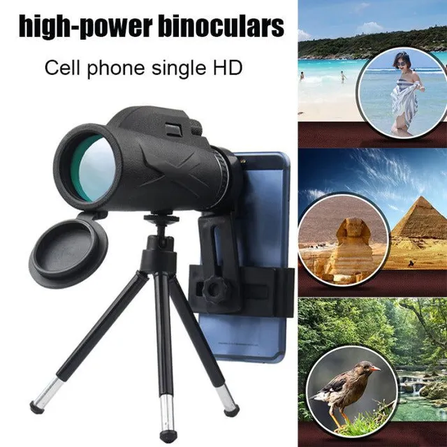 Glimmer High Resolution Night Vision Binoculars with Phone Holder
