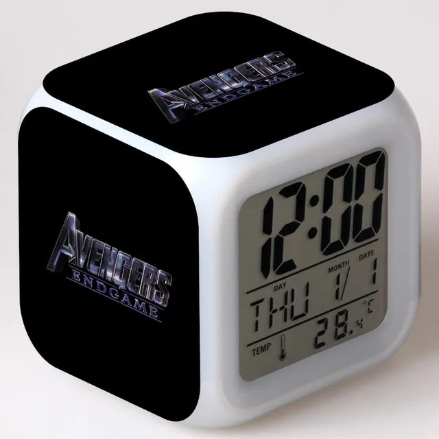Alarm clock with theme Avengers 20