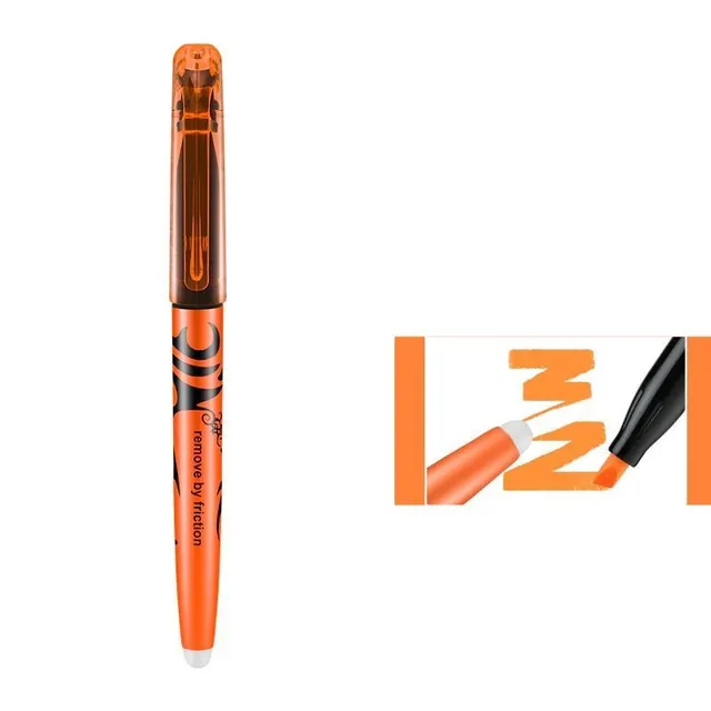 Luxury modern trendy color marker with disappearing in interesting pleasant colors