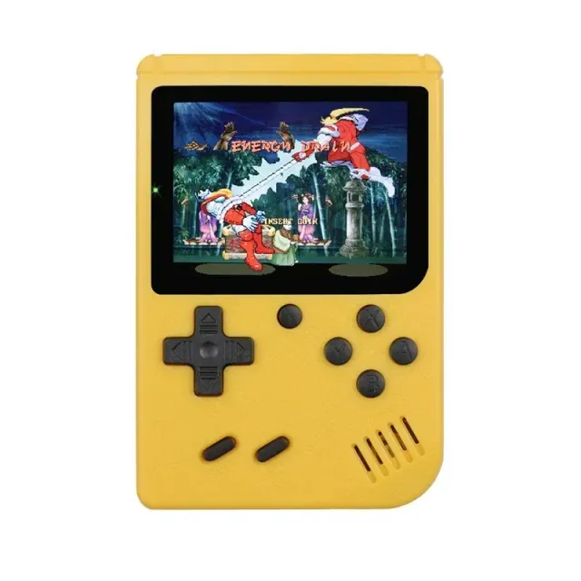 Retro portable mini game console with 3.0-inch color LCD display