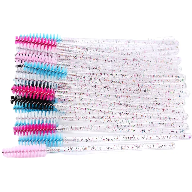 Eyebrow brushes and eyelashes 50 pcs