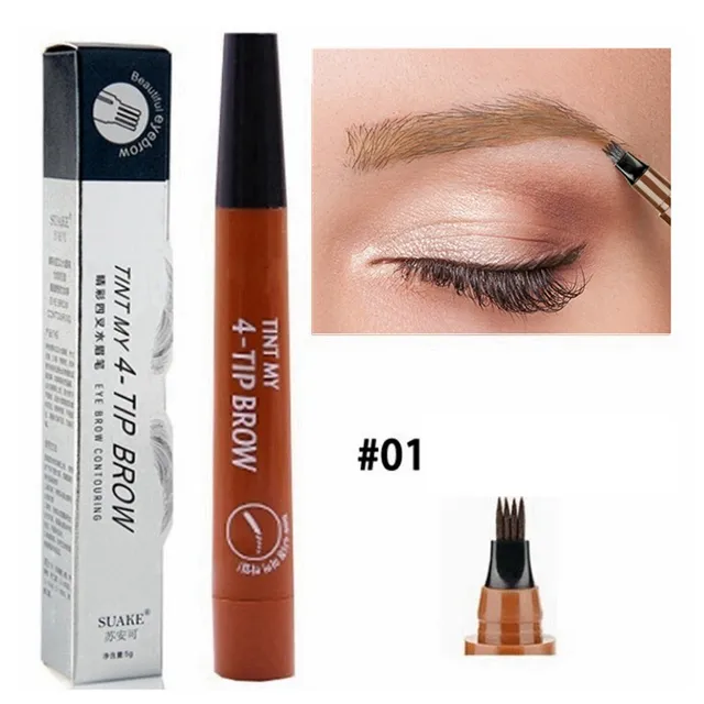 4-point waterproof eyebrow pen