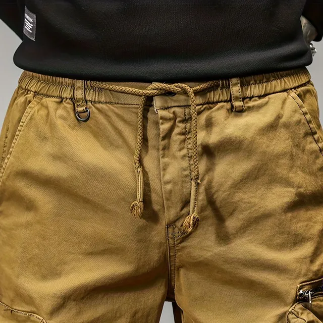 Trends men's cargo pants made of cotton, more pockets, free, outdoors, working, streetwear