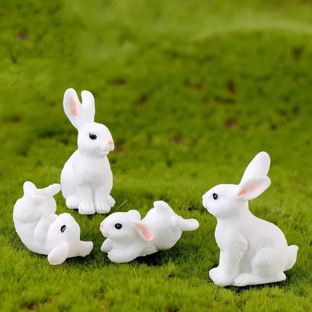 Roztomilá velikonoční dekorace s motivem králíčků