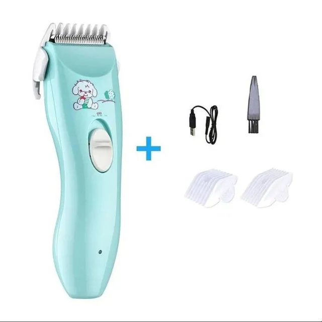 Children's electric hair trimmer with cute motif
