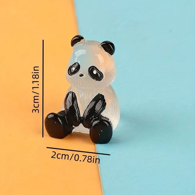 Shining Panda Ornaments