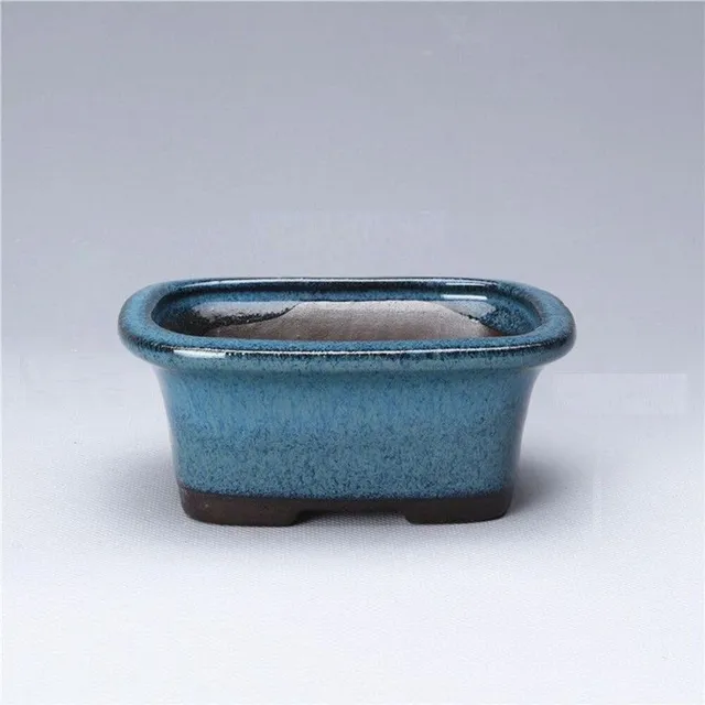 Ceramic pot for bonsai H877