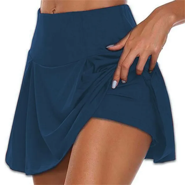 Women's sports skirt with shorts