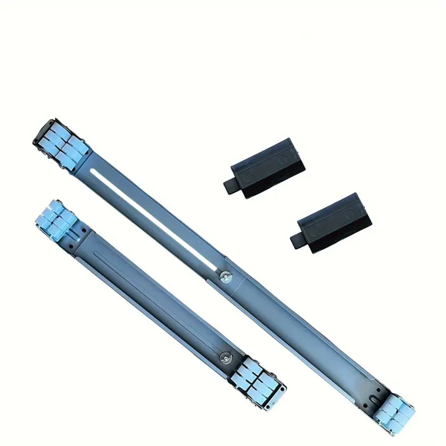 Set 360° Universal de Role Extensibile pentru Electrocasnice, Instrumente de Mutare Puternice cu 24 Role și Echipament de Frânare pentru Spălarea Greoaie cu Uscător, Frigider cu Roți Mobile Rotative, Suport, Capacitate de Până la 700 lb