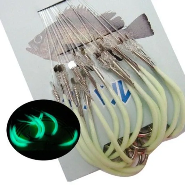 Lighting fishing hooks