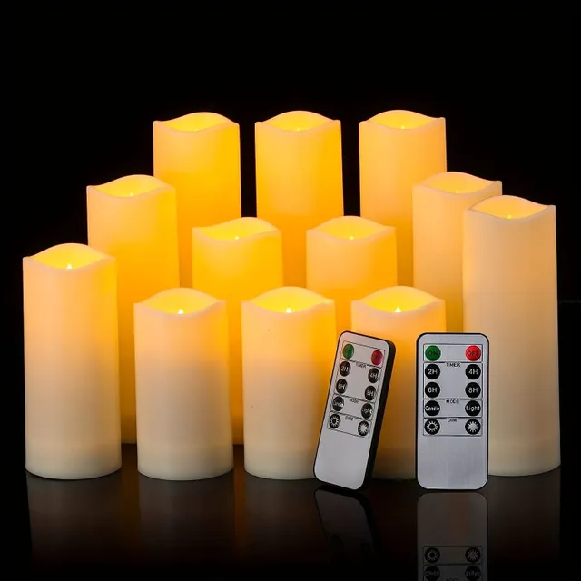 Waterproof candle for remote control with 10 keys - Led10