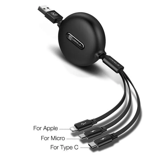 Cafele 3in1 USB charging cable