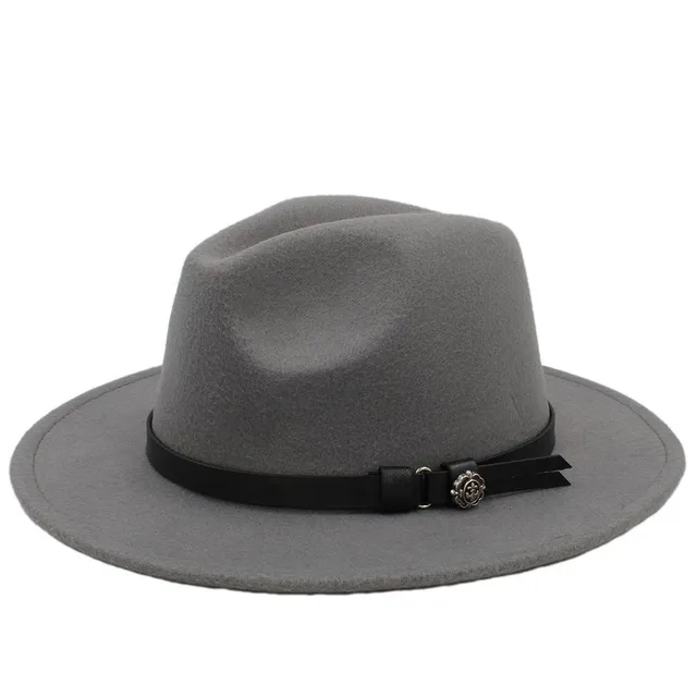 Vlnený klobúk pevný - unisex