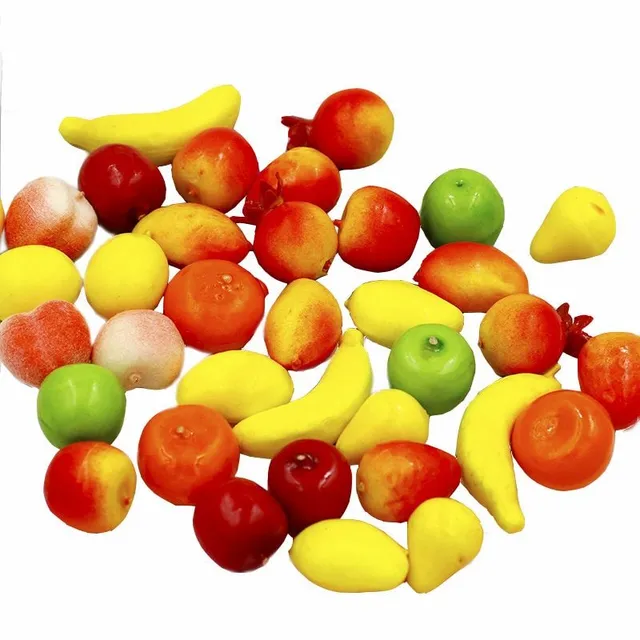 Children's Playing Set - Plastic Fruit