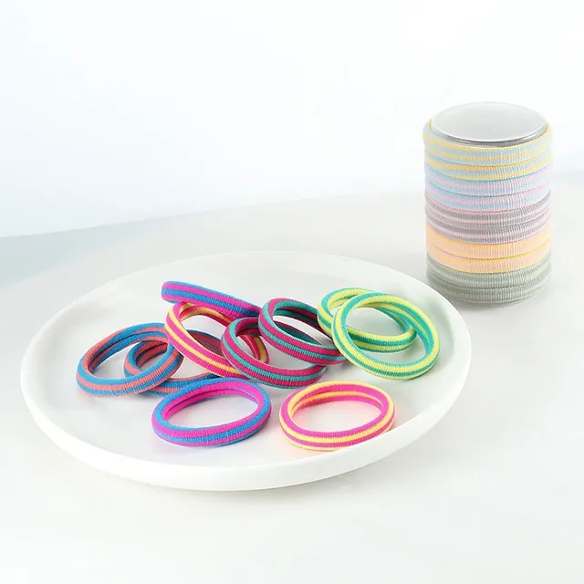 Sada moderních elastických sportovních gumiček Kira