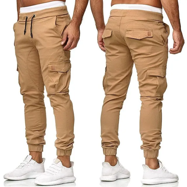 Pantaloni eleganți pentru bărbați cu buzunare Kermond