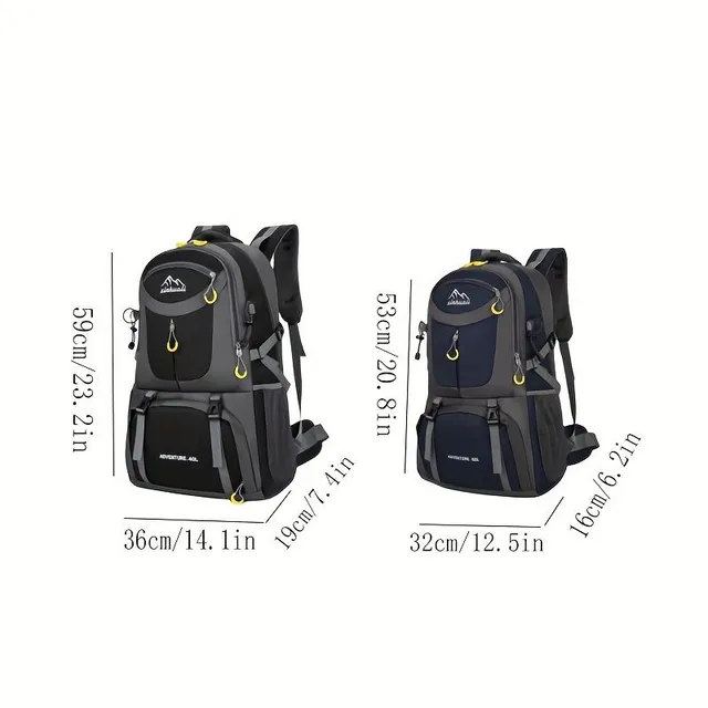 Outdoor Tourist Backpack - Breathable, Waterproof, Comfortable, Multifunctional