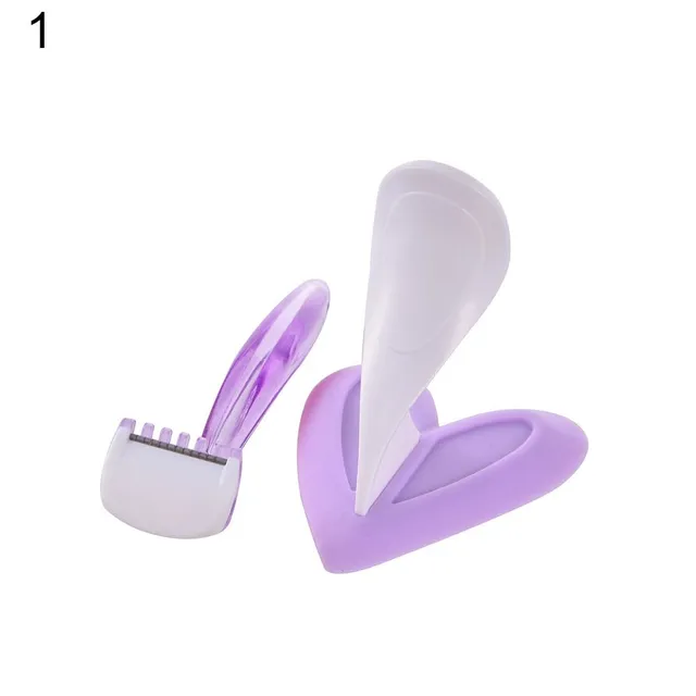 Shaving set for women's private parts