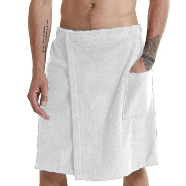 Wielofunkcyjny ręcznik męski z kieszenią - elastyczna talia