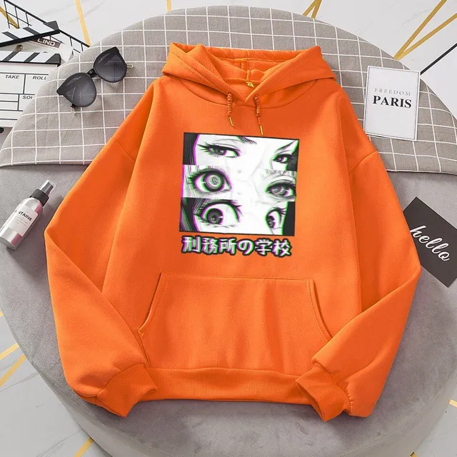 Unisex sweatshirt printed with Japan Anime