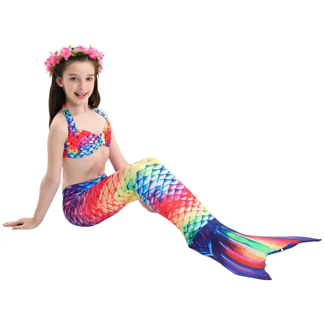 Mermaid swimsuit set for girls