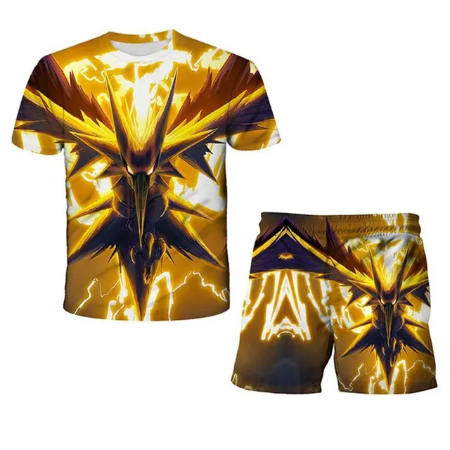 Kid's T-shirt and shorts Pokemon - 2 pcs