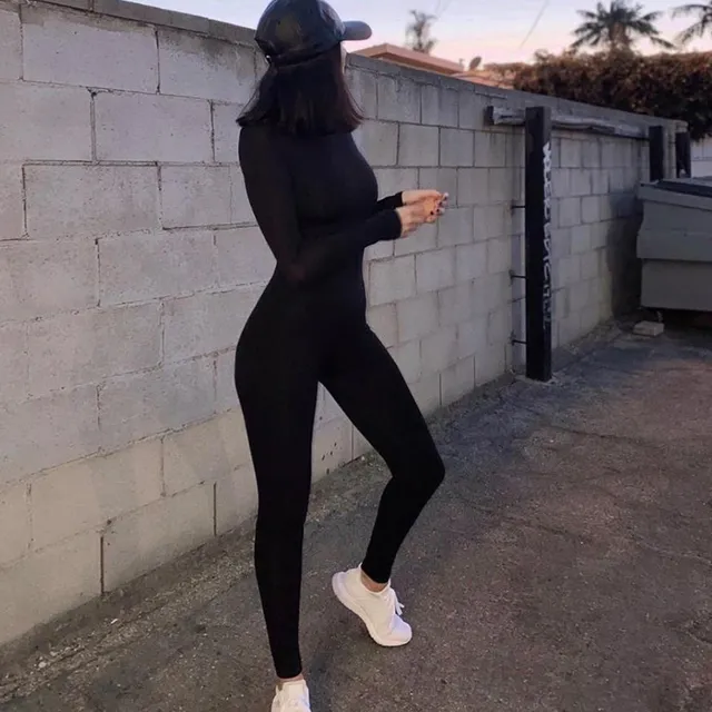 Women's long sleeve jumpsuit