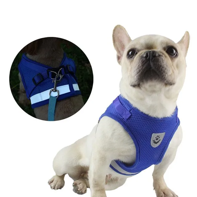 Breathable harness for dogs