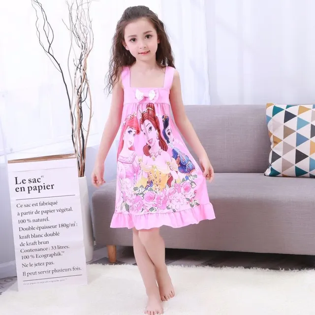 Chemise de nuit pour enfant avec motif de princesse