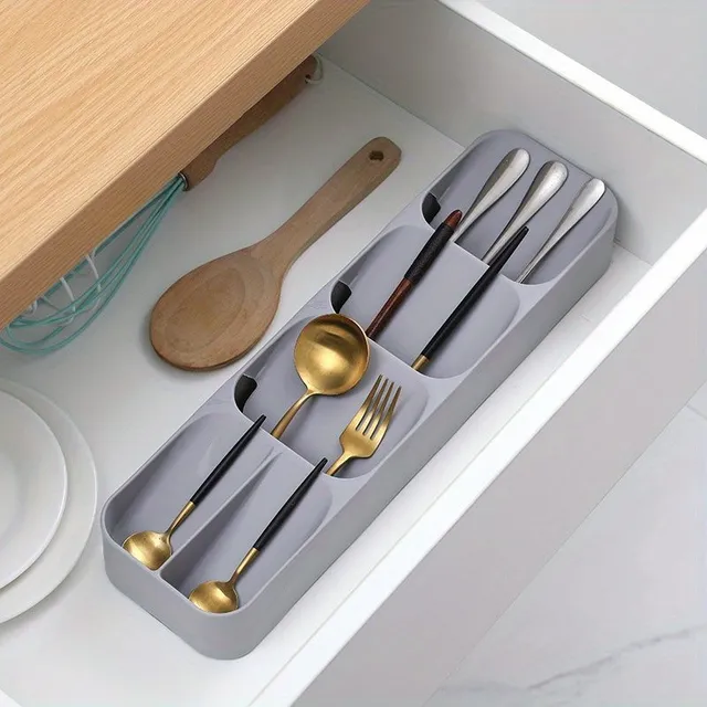 1 pc Multifunctional cutlery organizer for drawers - With easy sorting, storage and presentation of cutlery