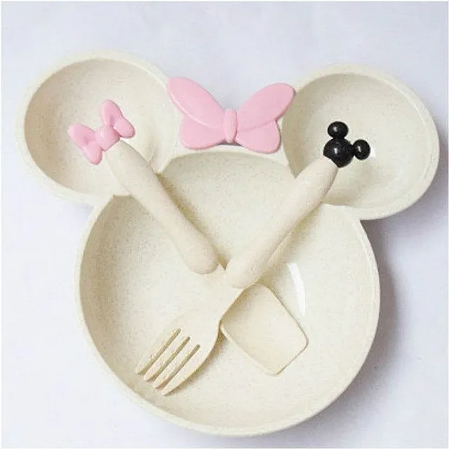 Set de veselie Mickey Mouse pentru copii