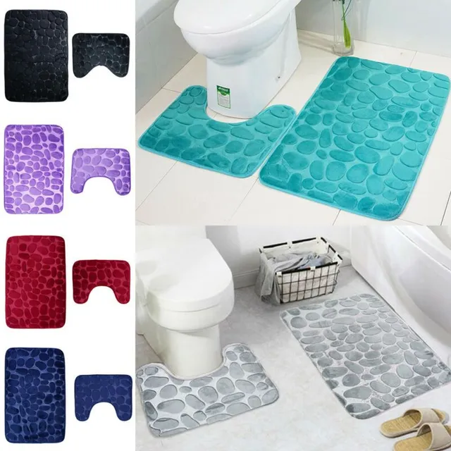 Set of bathroom mats 2 pcs