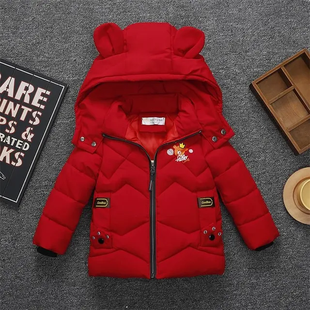 Winter Children's Warm Jacket Cartoon