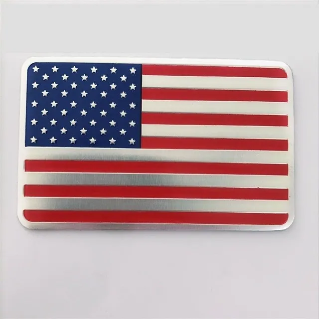 Car sticker flag USA Luz 6