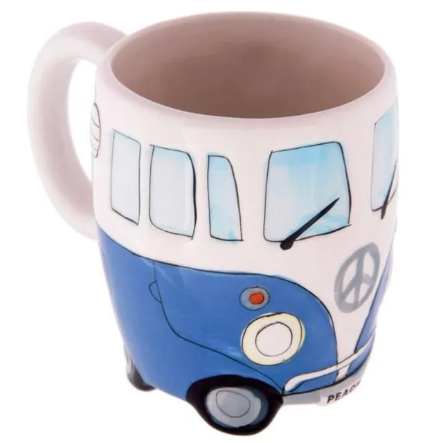 Ceramic mug hand painted J2546