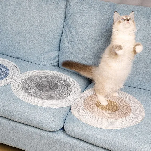 Practical mat for furniture against scratches from cats