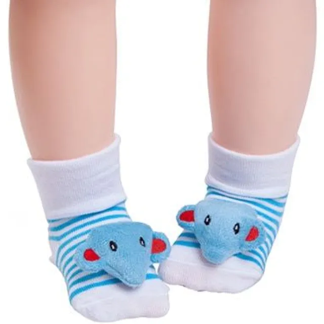 Dětské protiskluzové bavlněné ponožky