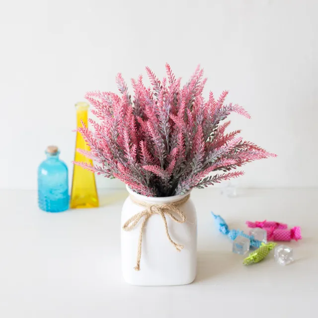 Beautiful artificial lavender decoration