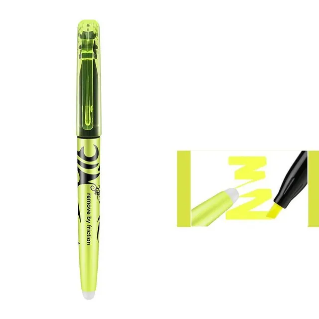 Luxury modern trendy color marker with disappearing in interesting pleasant colors