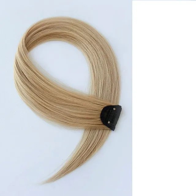 Colored artificial hair extensions soft to the hair creating a trendy look Alinafe