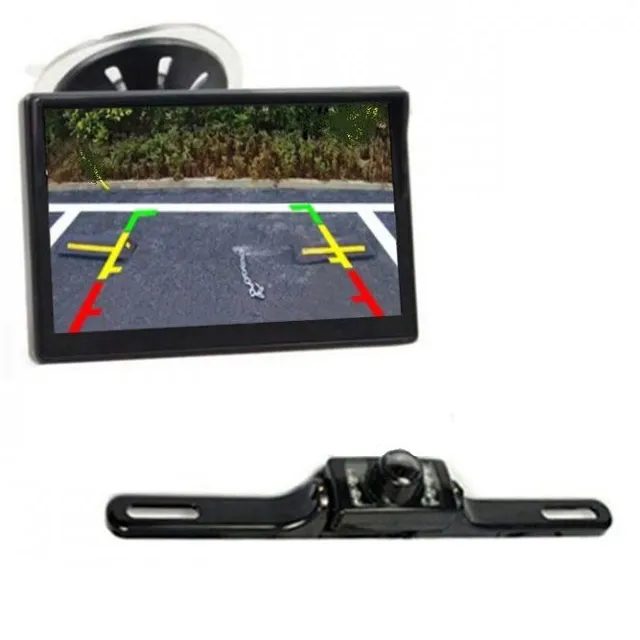 Wireless parking camera with monitor