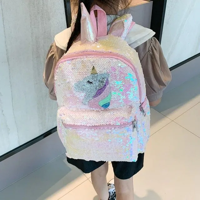 Girl's bag with unicorn E1213