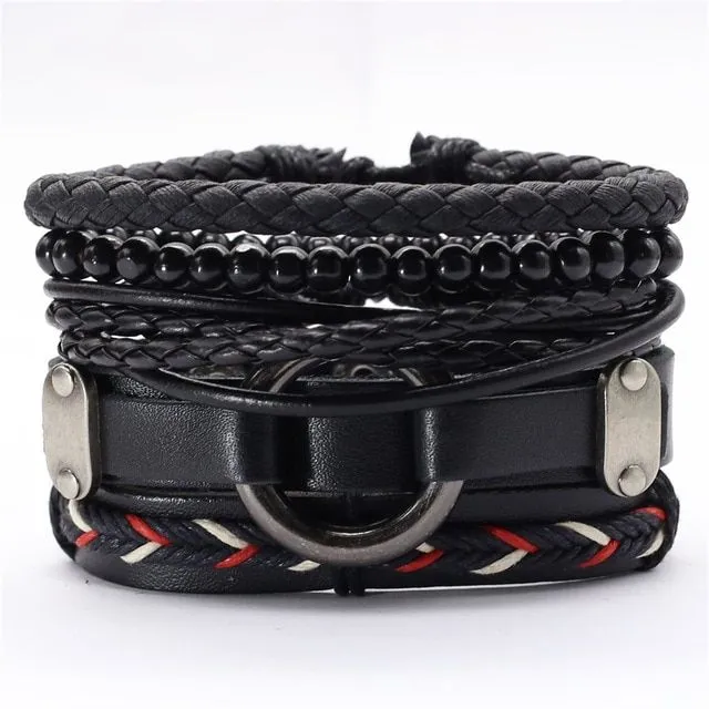 Leather bracelets JING JANG