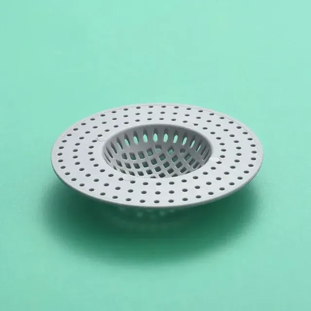 Practical silicone sieve into waste - captures all impurities and prevents clogged waste