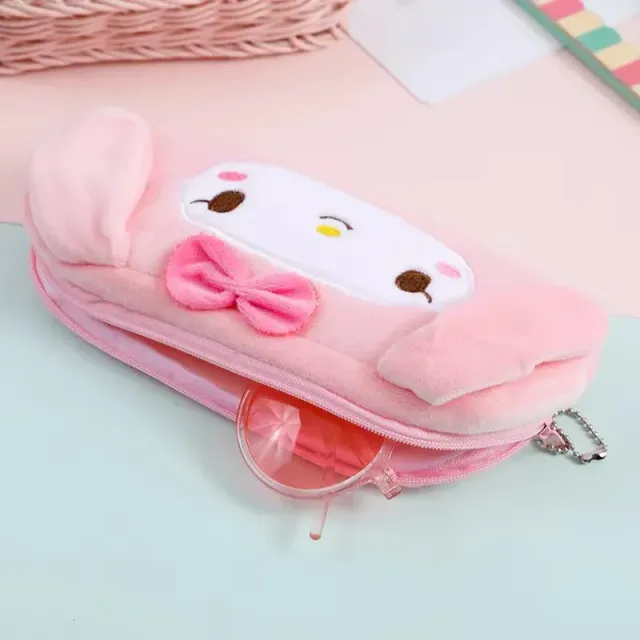 Pencil cases with pet motifs for children