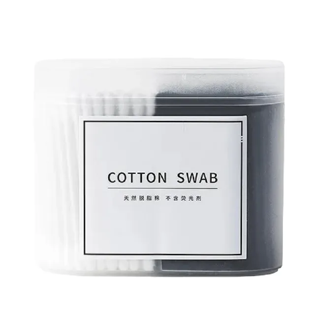 Cotton bars Two-headed earrings Disposable cotton tampons 300 pcs